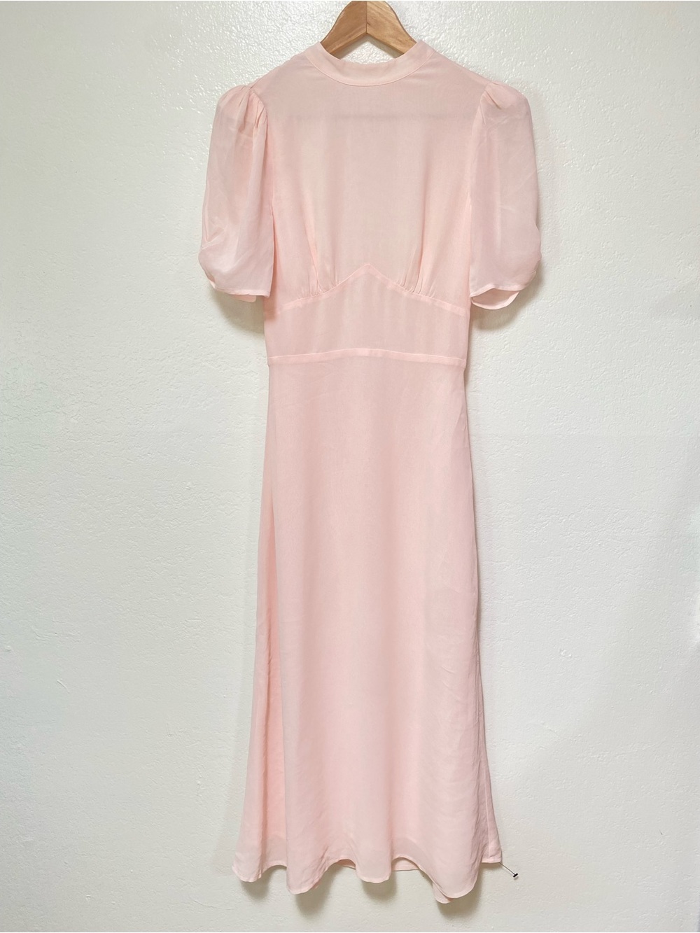 NWT Reformation Dusk Dress In Crystal Pink Size 2